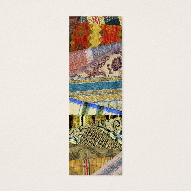 Cartes De Visite Signet Quilt assez fou (Devant)