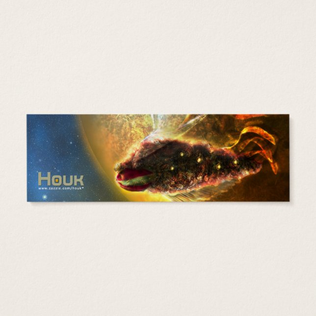 Cartes De Visite Signet Sci-Fi - Wenderer II (Dos)