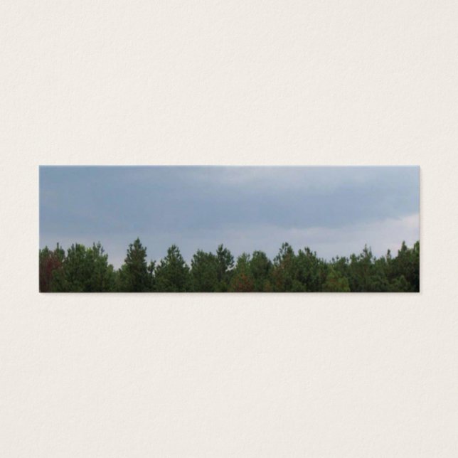 Cartes De Visite Signet Sky & Clouds (Devant)