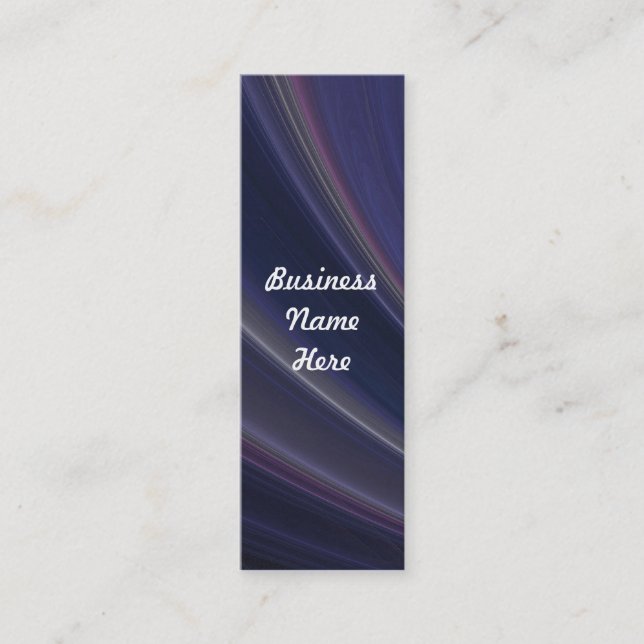 Cartes de visite signet tourbillon arc-en-ciel abs (Devant)