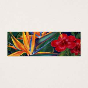 Cartes De Visite Signet tropical de paradis