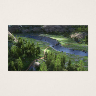 Cartes De Visite Signets de solitude Cwm