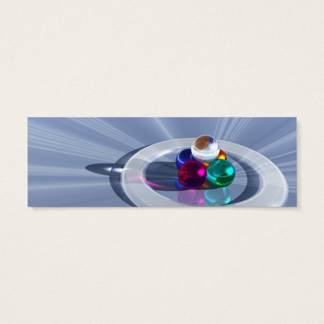 Cartes De Visite Signets légers de flexion (Dos)