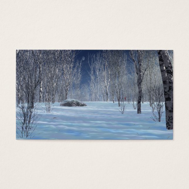 Cartes De Visite Signets légers silencieux (Devant)