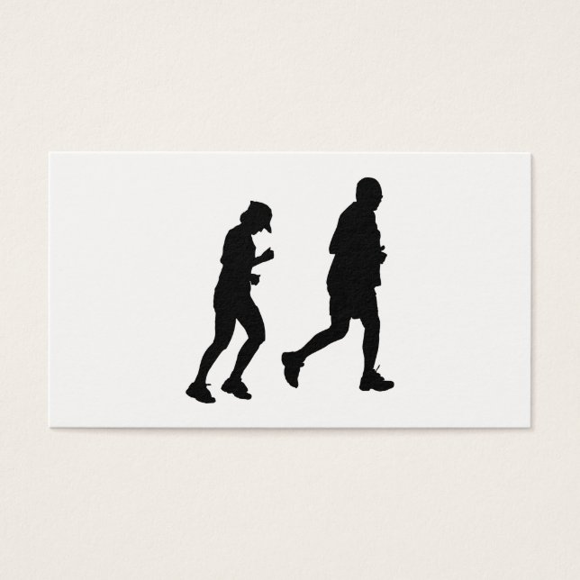 Cartes De Visite Silhouette (Devant)