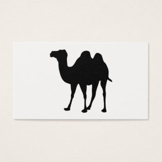 Cartes De Visite Silhouette du chameau