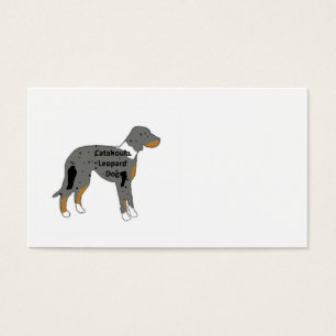 Cartes De Visite silo color.png de nom de chien de léopard de