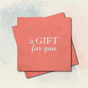 Cartes De Visite Simple Elegant Texture Rose Beauté CadeauCertifica