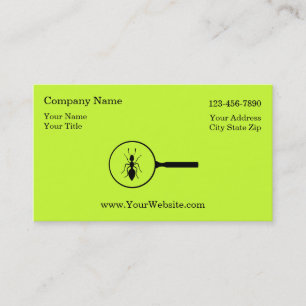Cartes de visite simples de lutte contre les