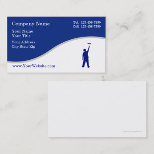 Cartes de visite simples de peinture
