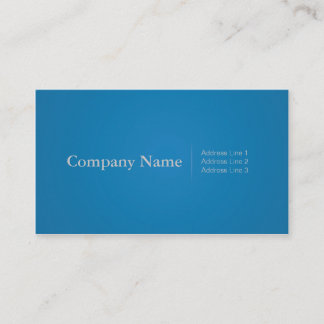 Cartes de visite simples de Profressional dans le