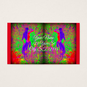 Cartes De Visite sirène d'hippie super