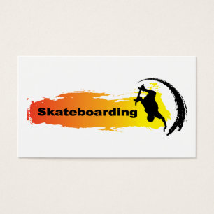Cartes De Visite Skateboarding unique