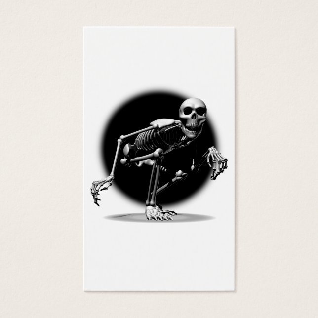 Cartes De Visite Skeleton Creep (Devant)