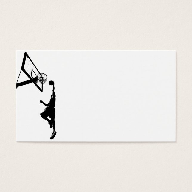 Cartes De Visite Slam Dunk Silhouette (Devant)