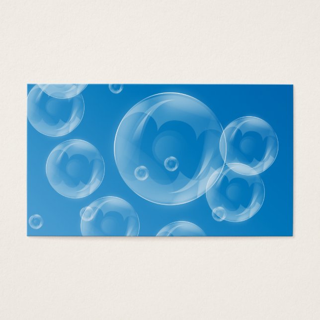 Cartes De Visite Soap bubbles (Devant)