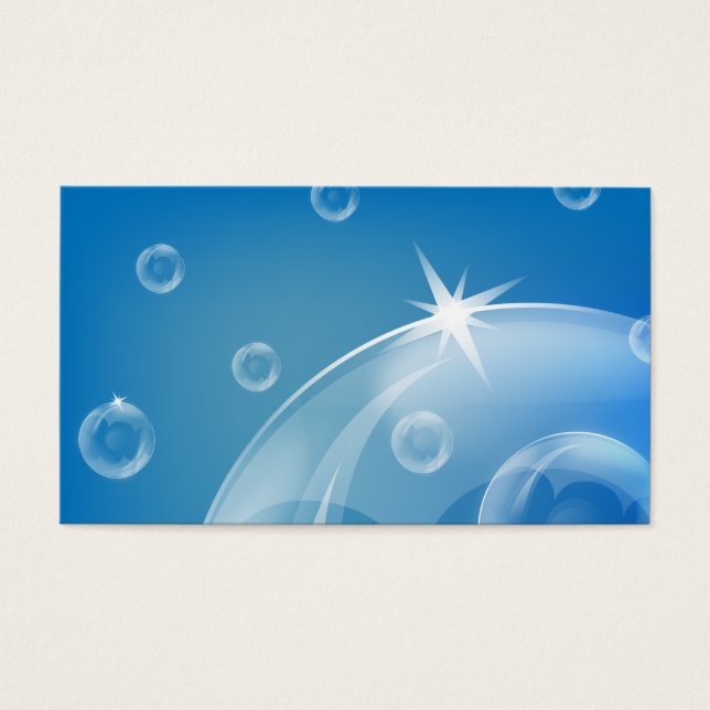 Cartes De Visite Soap bubbles (Devant)