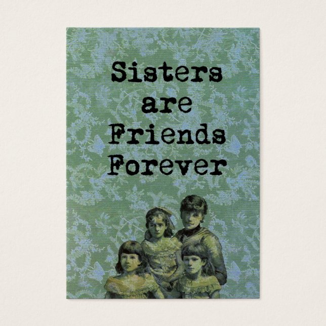Cartes De Visite Soeurs (Devant)