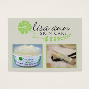 Cartes De Visite Soins de la peau de Lisa Ann