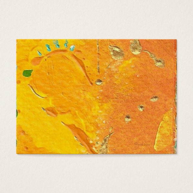 Cartes De Visite soleil minuscule valentine (Devant)