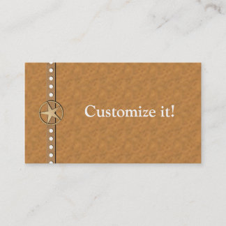 Cartes de visite solitaires de coutume d'étoile du