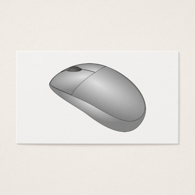 Cartes De Visite Souris informatique (Devant)