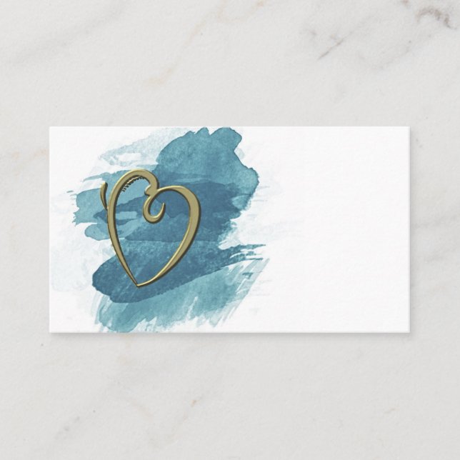 Cartes de visite spirituels d'auteur de lecteur (Devant)