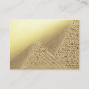 Cartes de visite spirituels de la pyramide des tra