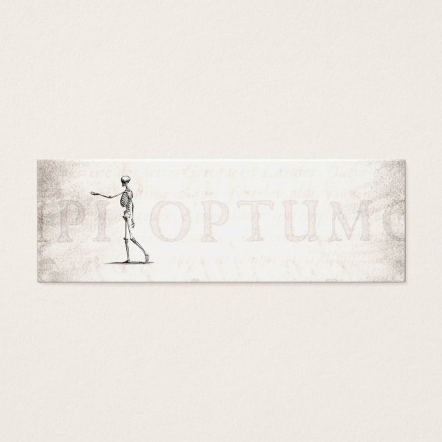 Cartes De Visite Squelette d'antiquité squelette des années 1800 vi (Devant)