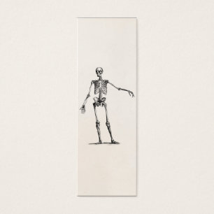 Cartes De Visite Squelettes squelettiques d'anatomie de 1800s