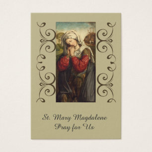 Cartes De Visite St Mary Magdalene jour de fête 22 juillet