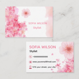 Cartes de visite Standard : 8,5 cm x 5,5 cm