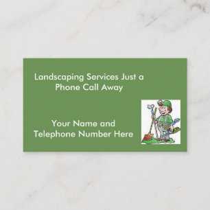 Cartes de visite standard Landscaper