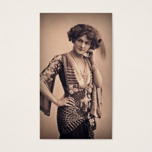 Cartes De Visite Star de cinéma vintage de lis