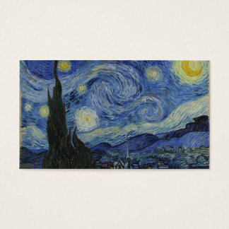 Cartes De Visite Starry Night Van Gogh