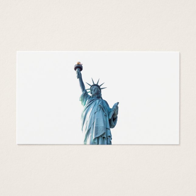 Cartes De Visite Statue de la liberté (Devant)