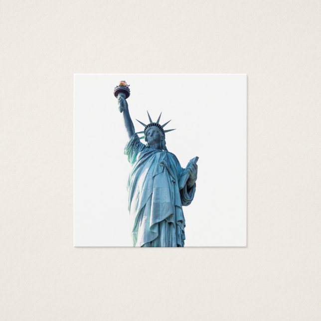 Cartes De Visite Statue de la liberté (Devant)