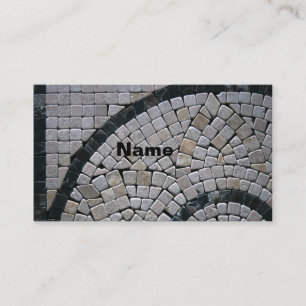 Cartes de visite Stone2-Monogram