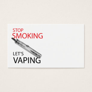 Cartes De Visite Stop smoking