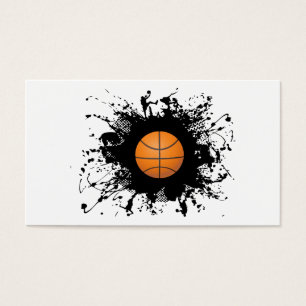 Cartes De Visite Style urbain de basket-ball