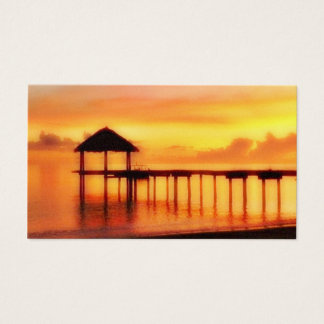 CARTES DE VISITE SUN SET ISLAND