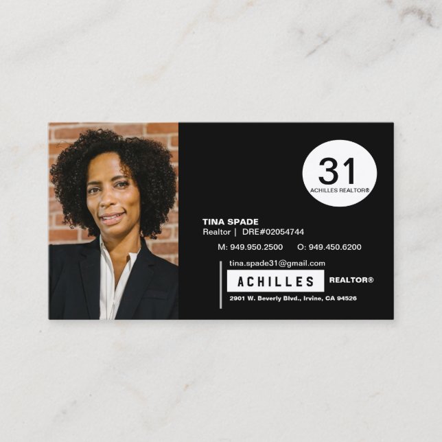 Cartes de visite sur mesure pour les concessionnai (Devant)