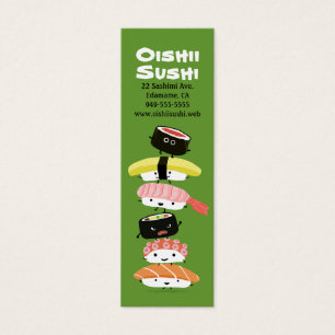 Cartes De Visite Sushi Stack - Amis Fun Kawaii Sushi