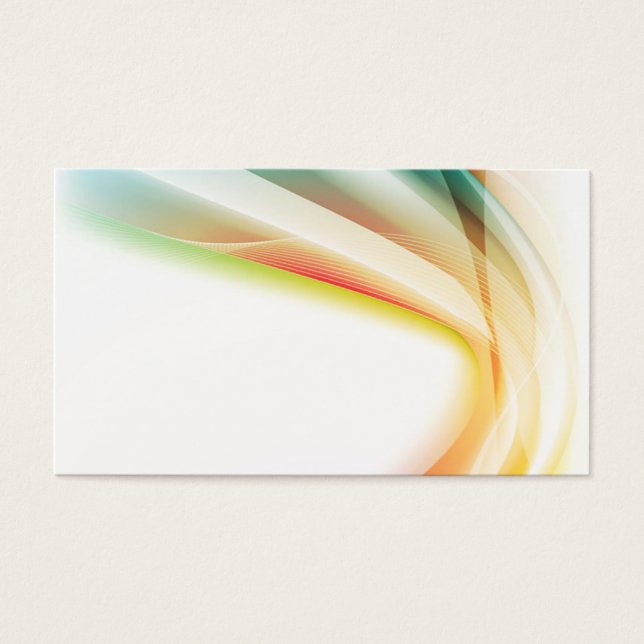 Cartes De Visite Swirl Abstrait 2 (Devant)
