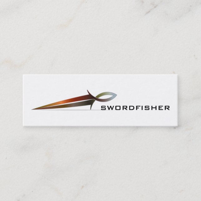 Cartes de visite Sword Fisher (Devant)
