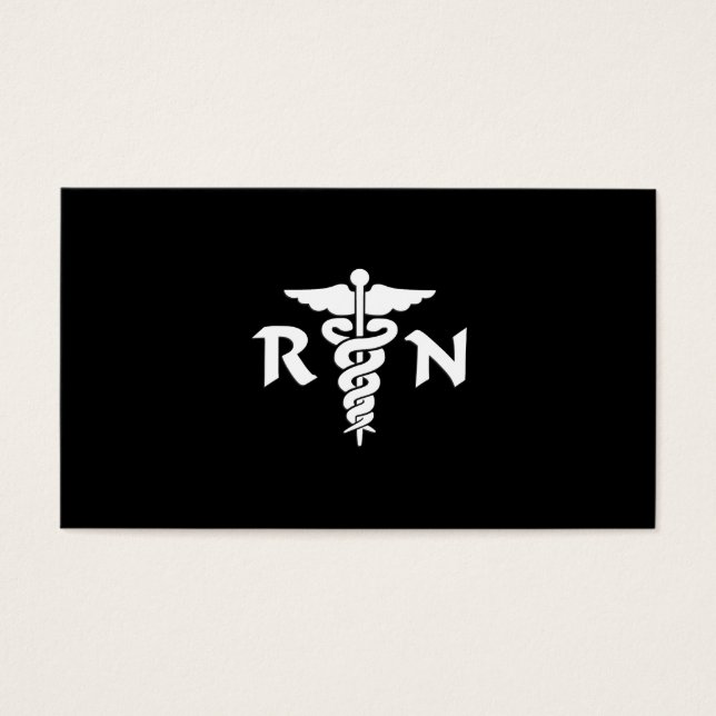 Cartes De Visite SYMBOLE Médicale RN (Devant)