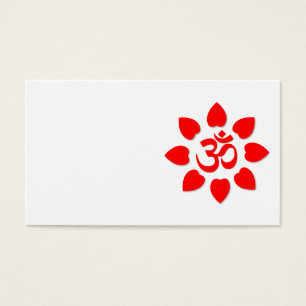 Cartes De Visite Symbole Om