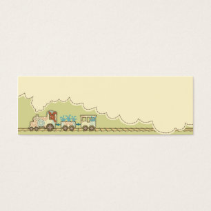 Cartes De Visite Tag 2 du cadeau Choo Choo Train Skinny