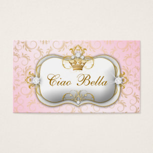 Cartes De Visite Tag 311Ciao Bella Golden Divine Rose Prix