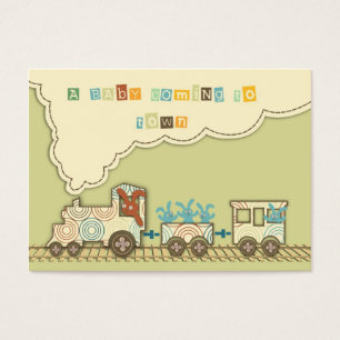 Cartes De Visite Tag cadeau du train Choo Choo